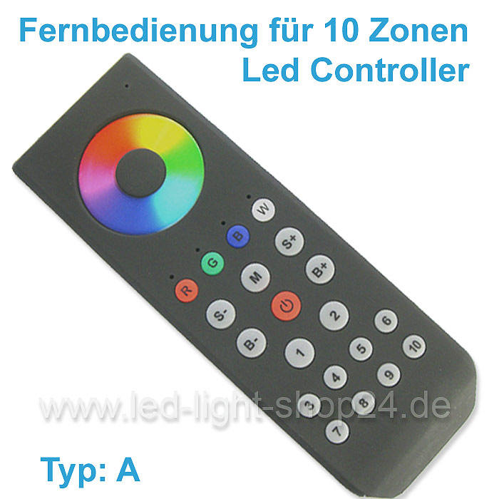 Fernbedienung für RGBW Led Controller