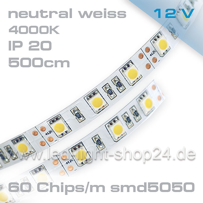 Led Band weiss maximale Helligkeit 4000K