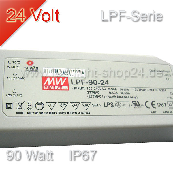 Led Trafo Meanwell LPF-90Watt 24Volt ansehen