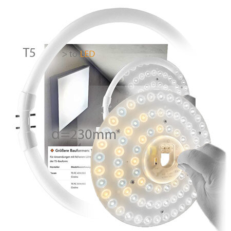LED Austauschplatine 230mm rund