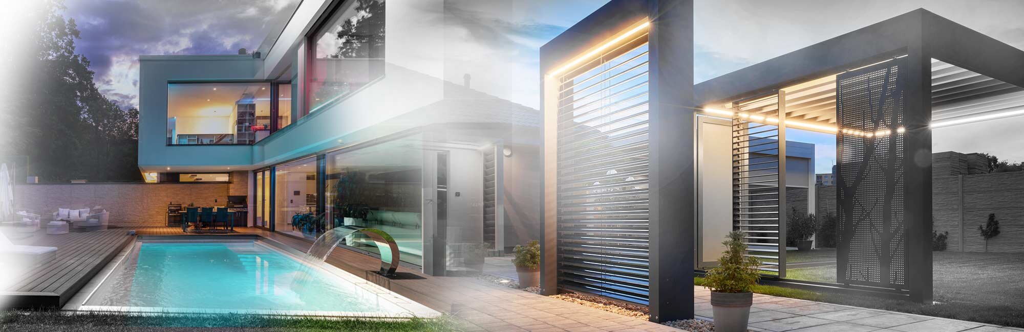 wasserfeste Lichtleisten in LED für Terrasse und Aussenbereiche