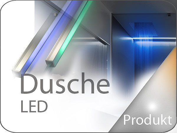 Produkt: Licht für die Dusche, LED Lichtleiste für Badbeleuchtung  und Fliese
