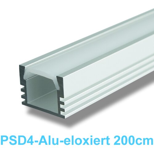 Led Profil PDS4-Alu 2m eloxiert