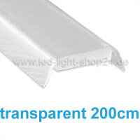 Led Profile 1370/2 2m Abdeckung transparent