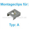 Led Profile 1399 Montageclips für Typ: A