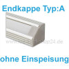 Led Profile Endkappe 1383 TYP:A ohne Einspeisung