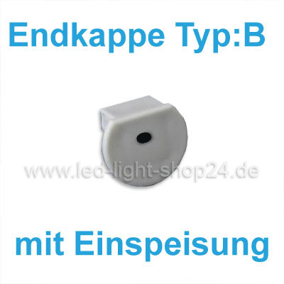 Led Profile Endkappe1441 Typ: B mit Einspeisung