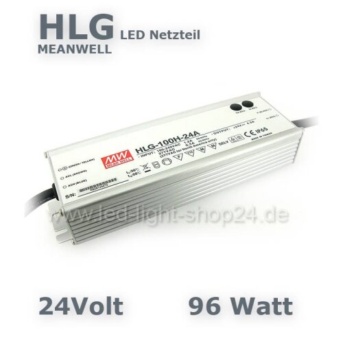 Led Trafo Meanwell HLG 100H-24 wasserfest