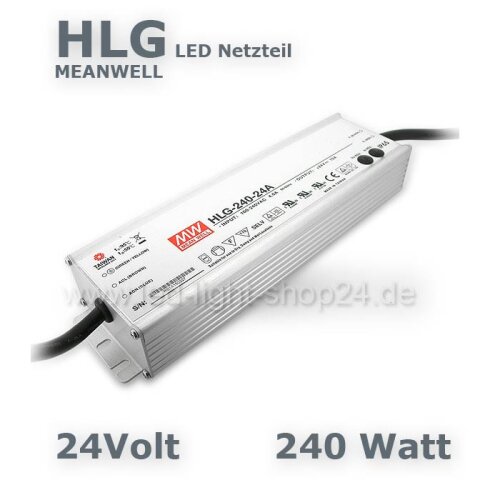 Led Trafo MEANW 24V LPV-Serie 150Watt 24Volt wasserfest IP67, 44,29 €