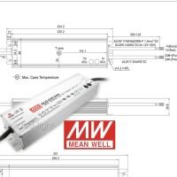 Led Trafo Meanwell HLG 240-24 wasserfest