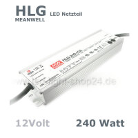 Led Trafo Meanwell HLG 240-12 wasserfest