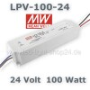 Led Trafo MEANW 24V LPV-Serie 100Watt 24Volt wasserfest IP67