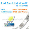 Led Band weiss individuell bestückt 60Chips smd 5050