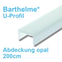 Abdeckung für Led Profil  U-Profil, Barthelme