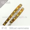 Led Streifen warmweiss 60Chips/m 1980Lm wassergeschützt