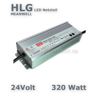 Led Trafo Meanwell HLG 320-24 wasserfest