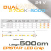 LED Streifen DUALWHITE warmweiss>kaltweiss EPISTAR 5Meter/24Volt