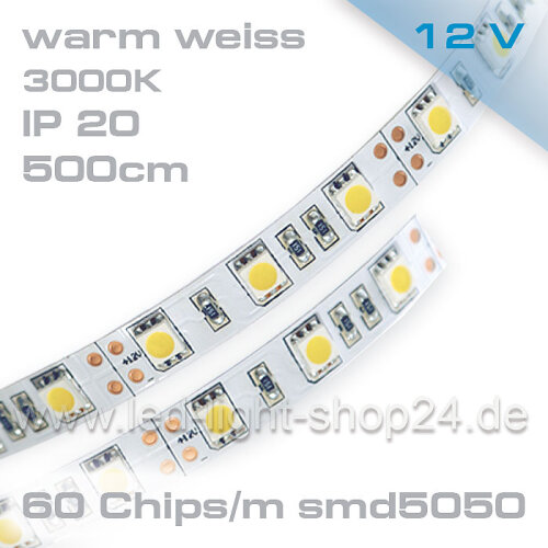 5m TOP-SMD Led Band in weiß-----das derzeit hellste im Shop --