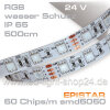 24V EPISTAR smd5050 5m Rolle Led Streifen RGB IP65