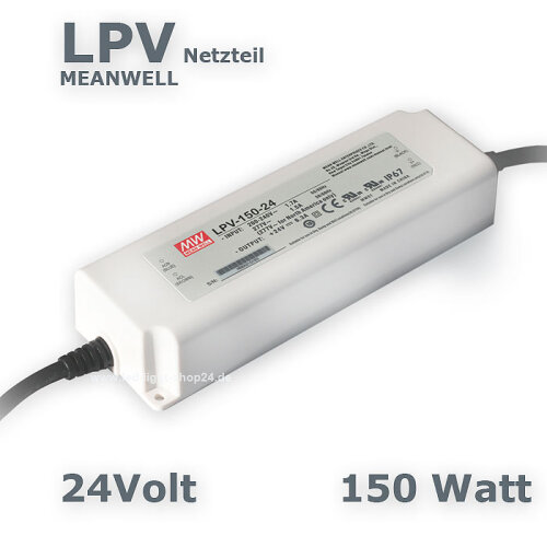 Netzteil für LEF LED-Streifen 10W 24VDC Konstantspannung IP20 LE1024