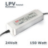 Led Trafo MEANW 24V LPV-Serie 150Watt 24Volt wasserfest IP67