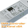 DMX Steuerung  für LED Streifen: 4 Kanäle bis je max. 8 Ampere