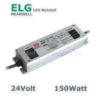 Led Trafo Meanwell ELG 150H-24 wasserfest