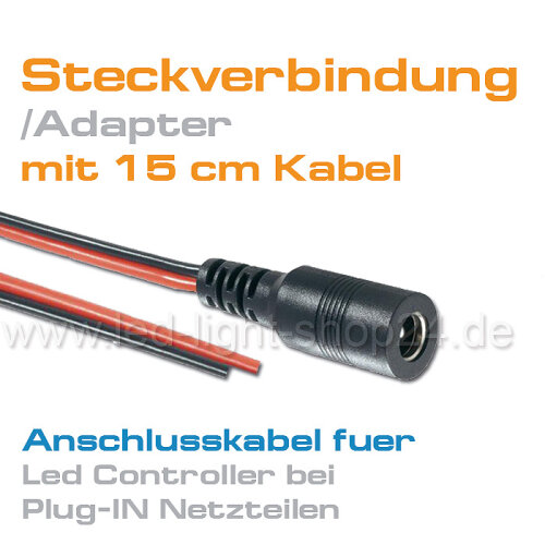 Steckverbindung/ Trafo zu Led Band(Stecker)...