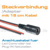 Steckverbindung/ Trafo zu Led Band(Stecker)  Größe:CHIP5050