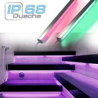 LED Dusche Lichtleiste Komplettset