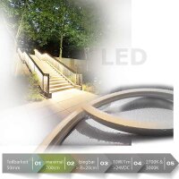 LED_Schlauch & LED Lichterschlauch außen: konfigurierbar