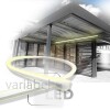 LED T-Serie 5m Carport Beleuchtung