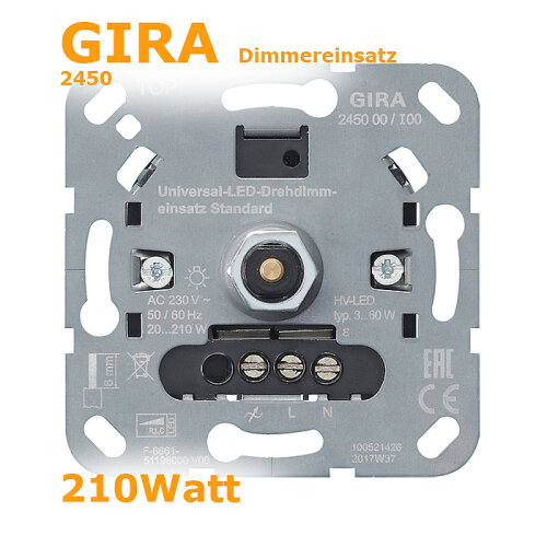 GIRA 2450 Dimmer für LED Trafo KVF-24150