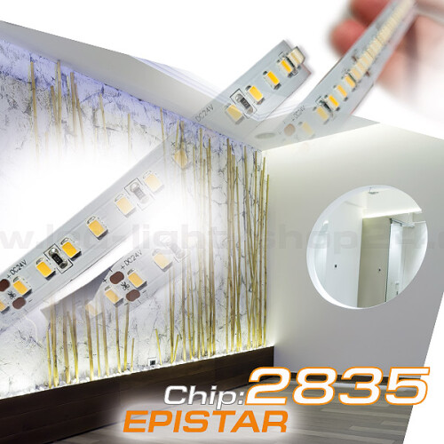 LED Streifen neutralweiss 4000K smd2835 mit besten Energieeffizienzwerten 9,6W/1m