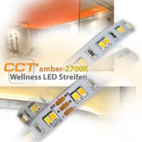 LED Streifen Amber+2700K  für Wellness...