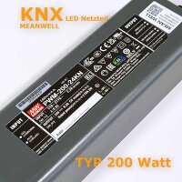 Meanwell KNX dimmbarer Trafo PMW-60-24KN / PMW-120-24KN / PMW-200-24KN