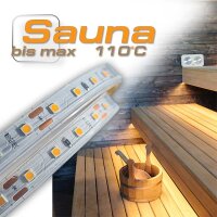 SAUNA LED Streifen 250cm für Sauna Beleuchtung bis...