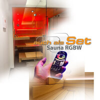 RGBW LED Strip 250cm / 400cm für Sauna als Farblicht...