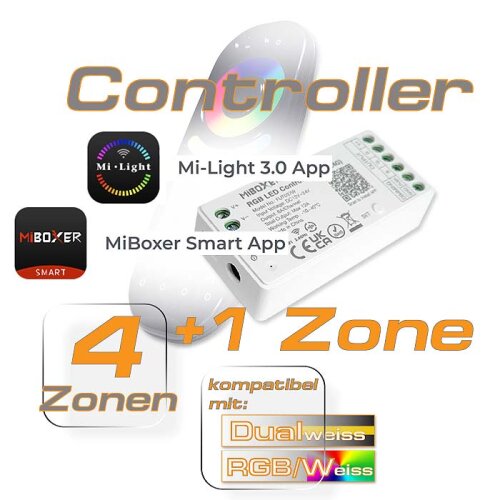 APP*  Erweiterungscontroller für eine weitere zusätzliche Zone (getrennte Steuerzone)