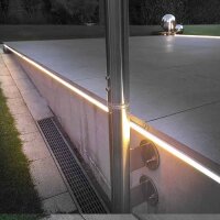 Vordach-Beleuchtung-Wintergarten 3m T-Serie