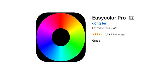 Easy Color App für Android und IPhone