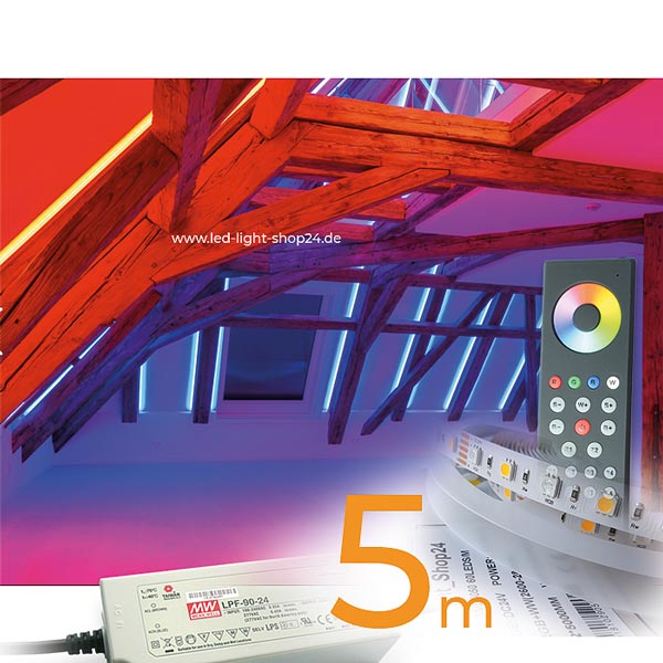 LED Streifen 3000K 5m für Indirekte Deckenbeleuchtung smd2835, 79,99 €