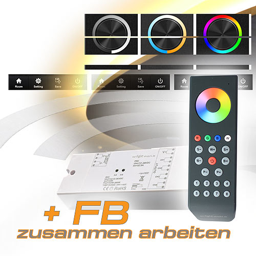 LED Steuerung WIFI 4*8A