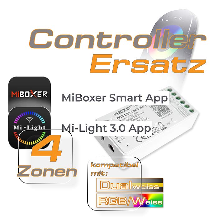 ZUM passenden APP und SMART Home LED Controller