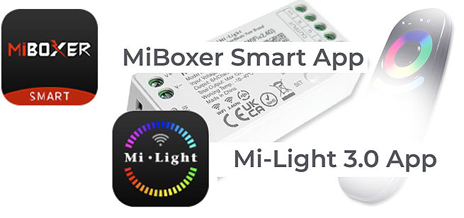 LED-Streifen mit smart Home steuern über App von MI Boxer