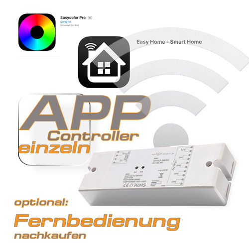 Einzelner APP Controller für LED Strips