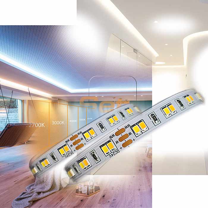 Beleuchtung mit einem Led Strip komplett Set