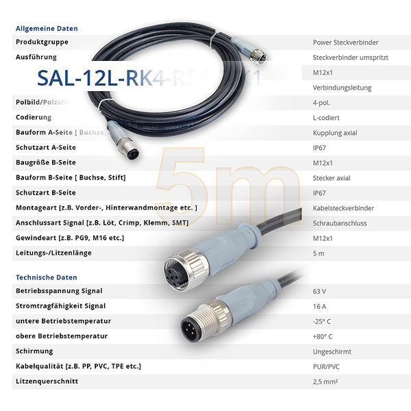 Artikel Nummer: 43-21426 Kabel von CONNEC