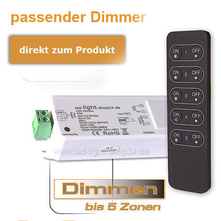 passendes Dimmer Set für den dim2warm LED Strip als Ergänzung