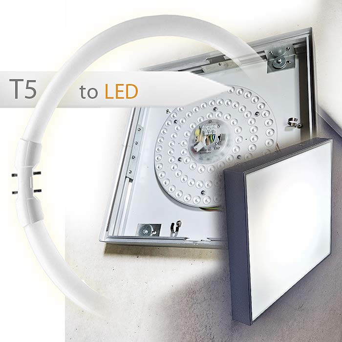 Ersatz Leuchtmittel LED rund für Deckenleuchte und Wandleuchte